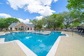 San Marcos apartment for rent - take a dip in the resort style pool at villas at houston levee west apartments