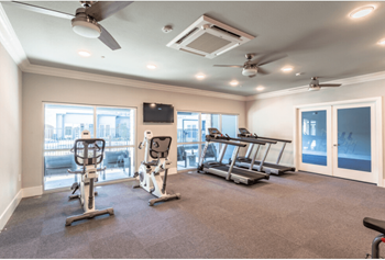 Fully equipped fitness center