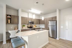 San Antonio apartment for rent - The Inn At Westover Hills Model Apartment Kitchen