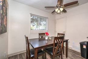 Sierra Vista apartment for rent - this is a photo of the dining room in the 653 square foot 1 bedroom apartment at