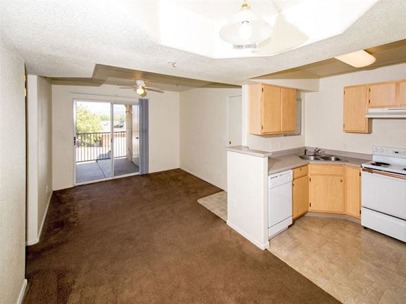 Cottonwood apartment for rent - Kitchen Unit at Sagewood Apartments, Cottonwood, Arizona