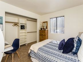Flagstaff apartment for rent - Bedroom With Work Space at University Square Apartments, Flagstaff, AZ