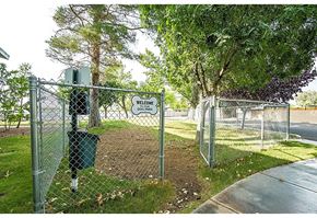 Sierra Vista apartment for rent - a chain link fence with a sign on it