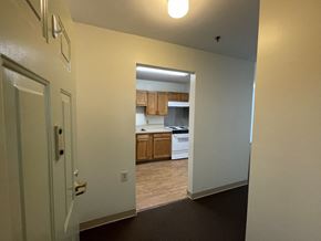 Guilderland apartment for rent - a view of the kitchen from the living room