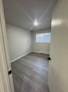 Seattle apartment for rent - A room with a window and a door.