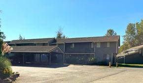 Edgewood apartment for rent - Parking lot view