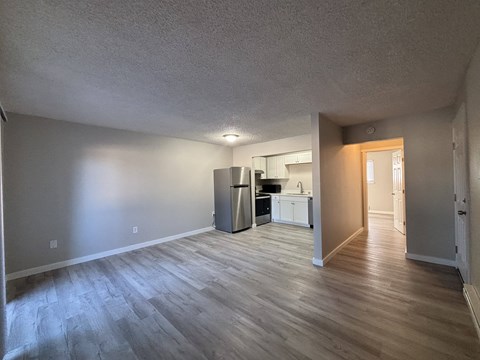 Floor plan for 1 bed, 1 bath, 535 sqft