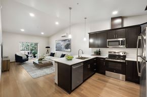 Lacey apartment for rent - Red Cedar Furnished Kitchen and Living
