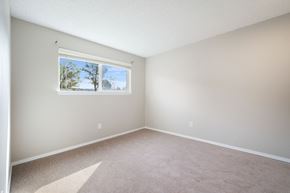 Sumner apartment for rent - Empty room with a window showing trees outside.