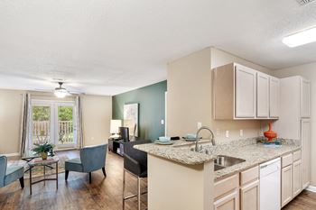 Kitchen with dishwasher
