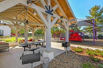 Lounge and grill by the playground