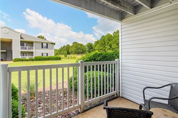 Private patio