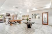 Oxford apartment for rent - club room with a pool table at Cambridge Station Apartment Homes, Oxford, Mississippi