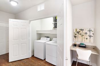 Washer and dryer included