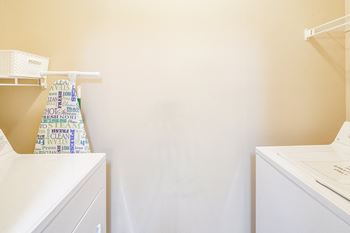 A white ironing board 