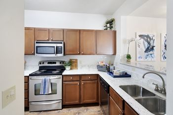 Oven, dishwasher and microwave