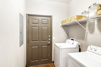 In home full size washer and dryer