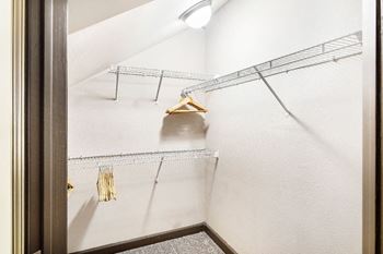 Large walk-in closets