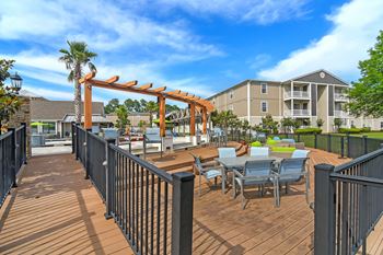 Large sundeck