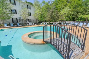 Pool and jacuzzi