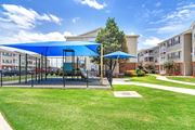 Shreveport apartment for rent - the preserve in play area with playground equipment at Summit of Shreveport Apartments, Shreveport, Louisiana