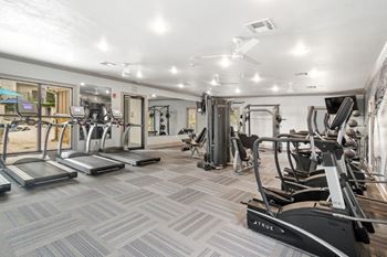 The apartments at masse corner 205 fitness room