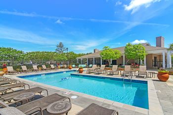 Swimming pool and relaxing area