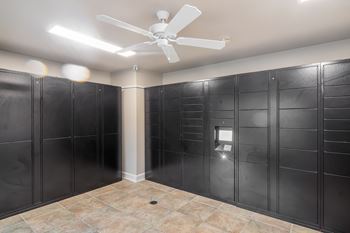 Package receiving lockers