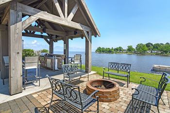 Grill and firepit