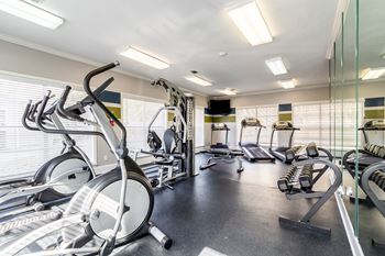 Fully equipped fitness center