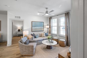 Spacious living room