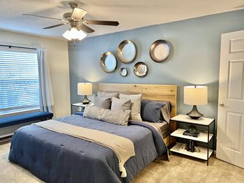 Bedroom with window