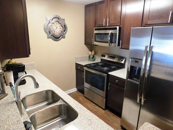Stainless steel appliances