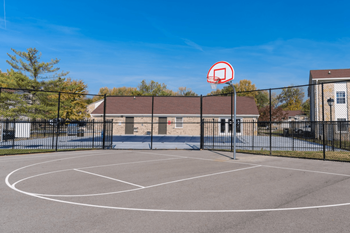 A basketball court 