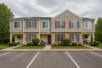 Townhomes offer private entrances & patios