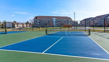 Pickleball court