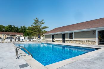 Sparkling pool
