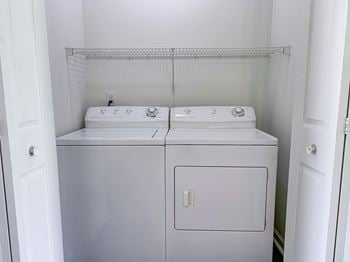 Full-sized washer and dryer
