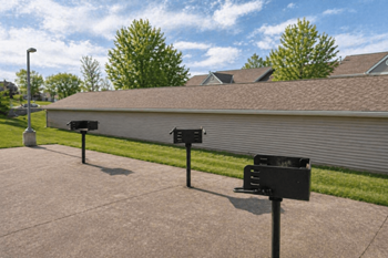Community grilling pad