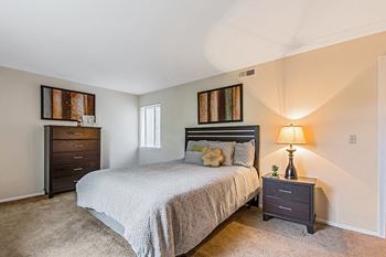 Spacious bedroom
