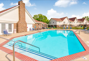 Indianapolis apartment for rent - Resort style swimming pool at Waterstone Place Apartments, Indiana