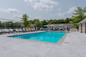 Greenwood apartment for rent - Swimming Pool at The Court at Sandstone Apartments, Greenwood, 46142