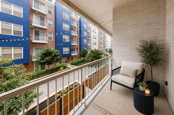 Patio/balcony (select units)