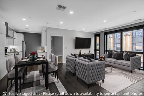 Floor plan for 2 beds, 2 baths, 1537 sqft