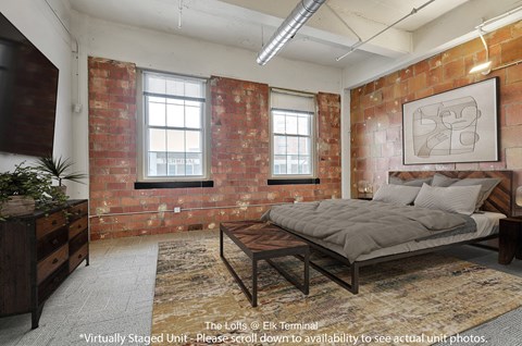 Floor plan for 2 beds, 1 bath, 1290 sqft