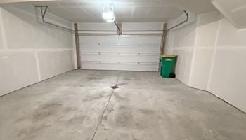A white garage