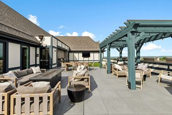Rooftop community deck