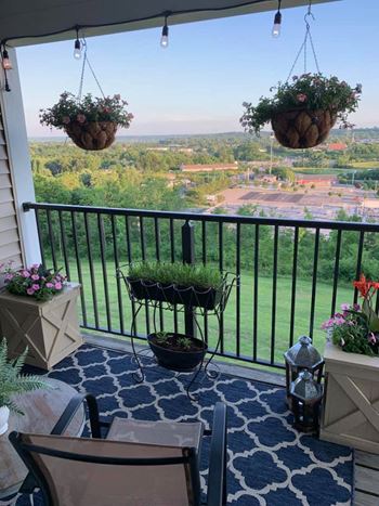 Balcony and patio