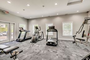 Cincinnati apartment for rent - A gym at The Apex, Ohio, 45239