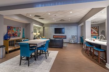 Clubhouse with catering kitchen